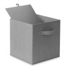 6 Collapsible Foldable Cloth Fabric Cubby Cube Storage Bins Baskets for Shelves