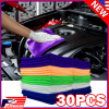 Bulk Lot Microfiber Cleaning Cloth Towel No-Scratch Rag Car Polishing Detailing