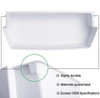 2 pack 2187172 Door Shelf Bin Whirlpool Frigidaire Whirlpool Kenmore Fridge