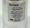 TitanPro TRCFD5575 HVAC Round Dual Motor Run Capacitor 55/7.5 MFD 440/370 Volts