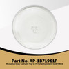 Appliance Pros Glass Microwave Plate, Microwave Parts Turntable, Microwave