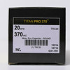 TitanPro TRC20 HVAC Round Motor Run Capacitor 20 MFD/UF 370 Volts