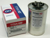 TitanHD PRCFD7010A American-Made HVAC Round Run Capacitor 70/10 MFD/UF 440 Volts