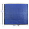 12 Pack Moving Blankets 80 x 72 Pro Economy Blue Shipping Furniture Pads