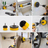 3PCS Drill Brush Power Scrubber Drill Attachments For Carpet Tile Grout Cleaning