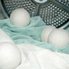 6 Wool Dryer Balls XL 100percent Organic Wool Natural Laundry Fabric Softener new