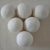 6 Wool Dryer Balls XL 100percent Organic Wool Natural Laundry Fabric Softener new