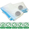 10 Pack 6 SUPER Jumbo XL LARGEST Vacuum Space Saver Storage Bag 4 Travel Bags