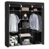 69 Portable Closet Wardrobe Clothes Ample Storage Space Organizer Armoire Free