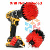 5PCS Drill Brush Set Power Scrubber Drill Attachments Carpet Tile Grout Cleaning
