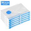1/8/25 Vacuum Storage Bags Space Saver Hoover Compression for Travel Triple Seal