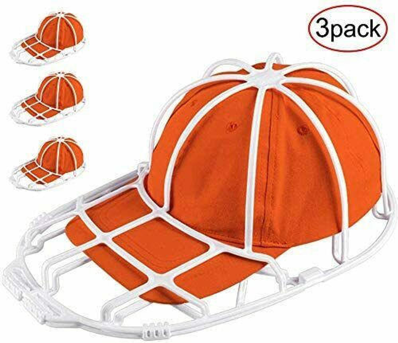 BallcapBuddy Cap Washer Hat Washer The Original Patented Baseball Cap  Cleaner Frame/Cage/Protector Excellent Ball Cap Washer for Flat and Curved  caps