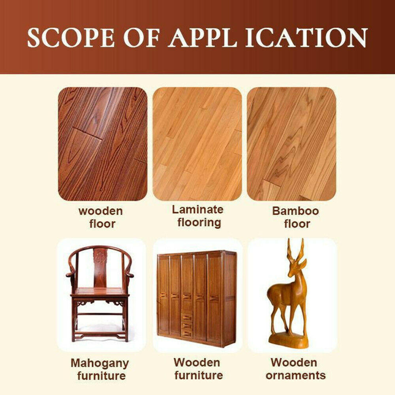 Floor Wax For Wood Floors 80g Multipurpose Furniture Polish