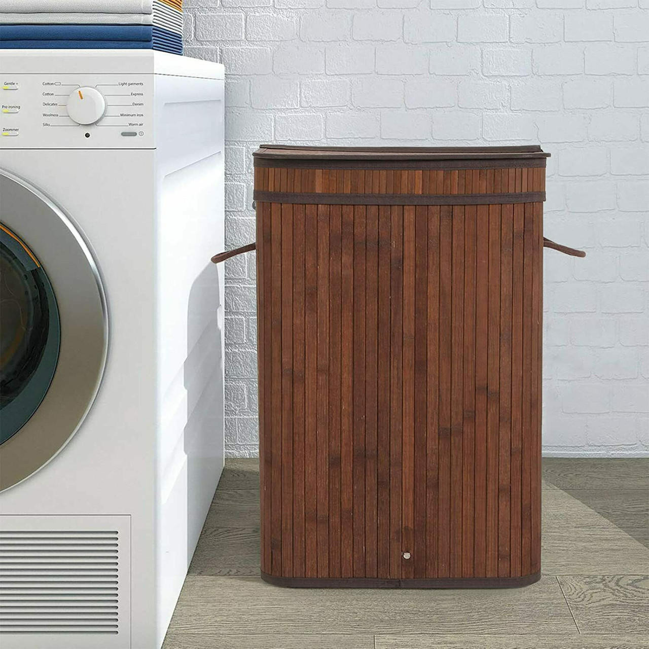 Large Foldable Storage Laundry Hamper Clothes Basket Nylon Laundry Washing  Bag - Redstag Supplies