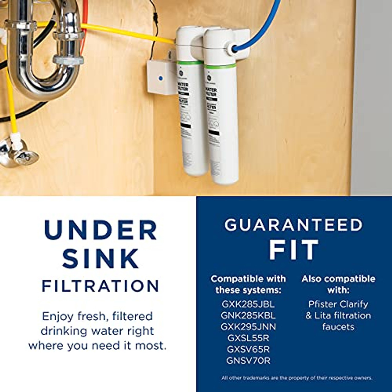 GE FQK2J Under Sink Water Filter Replacement
