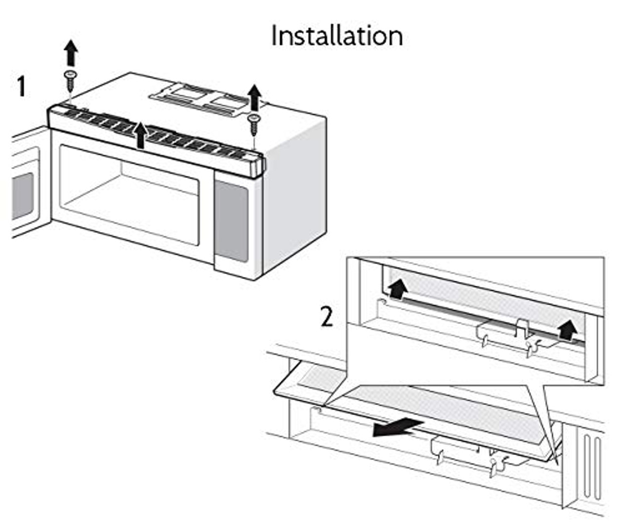 Frigidaire FRPAMRAF PureAir Microwave Filter MF1