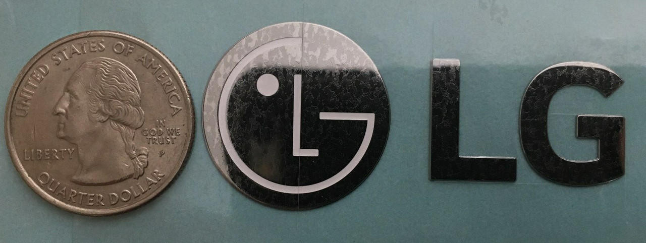 MFT62346508 LG Appliance Logo Name Plate Sticker OEM