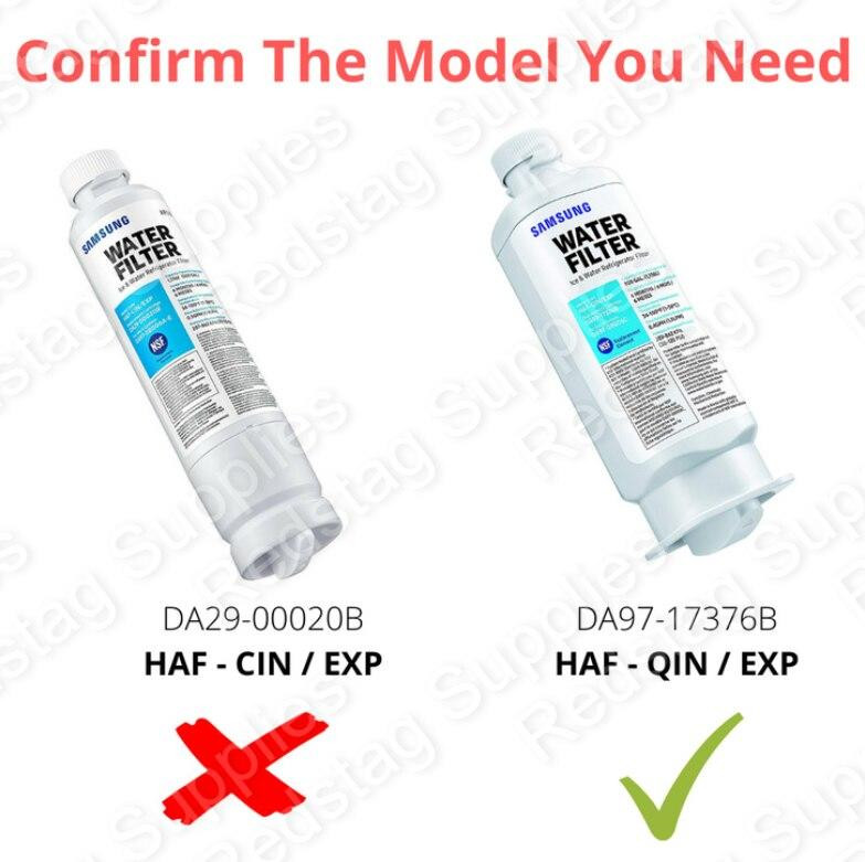 Filtro de Água HAF-QIN/EXP DA97-08006C Refrigerador Samsung RF23M8070SR