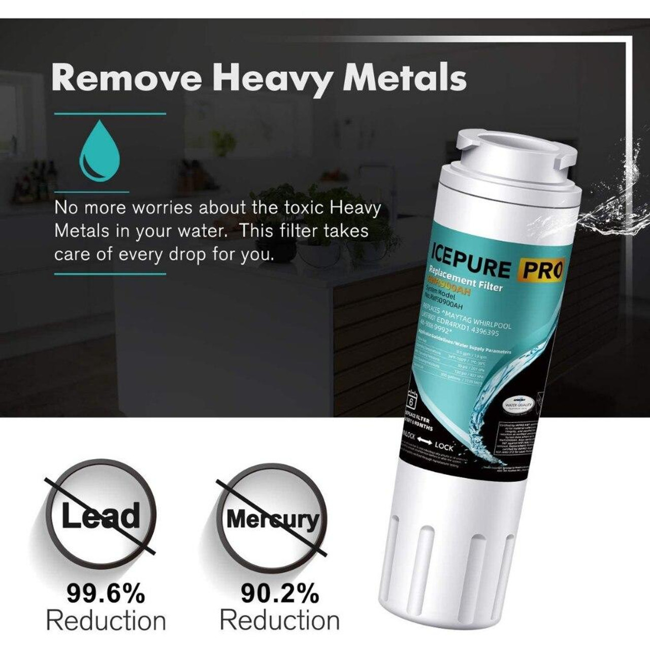 Everydrop Filter 4 Edr4rxd1 Whirpool Ukf8001 Replacement Water Filter By Icepure Everydrop Filter 4 Edr4rxd1 Whirpool Ukf8001 Replacement Water Filter By Icepure