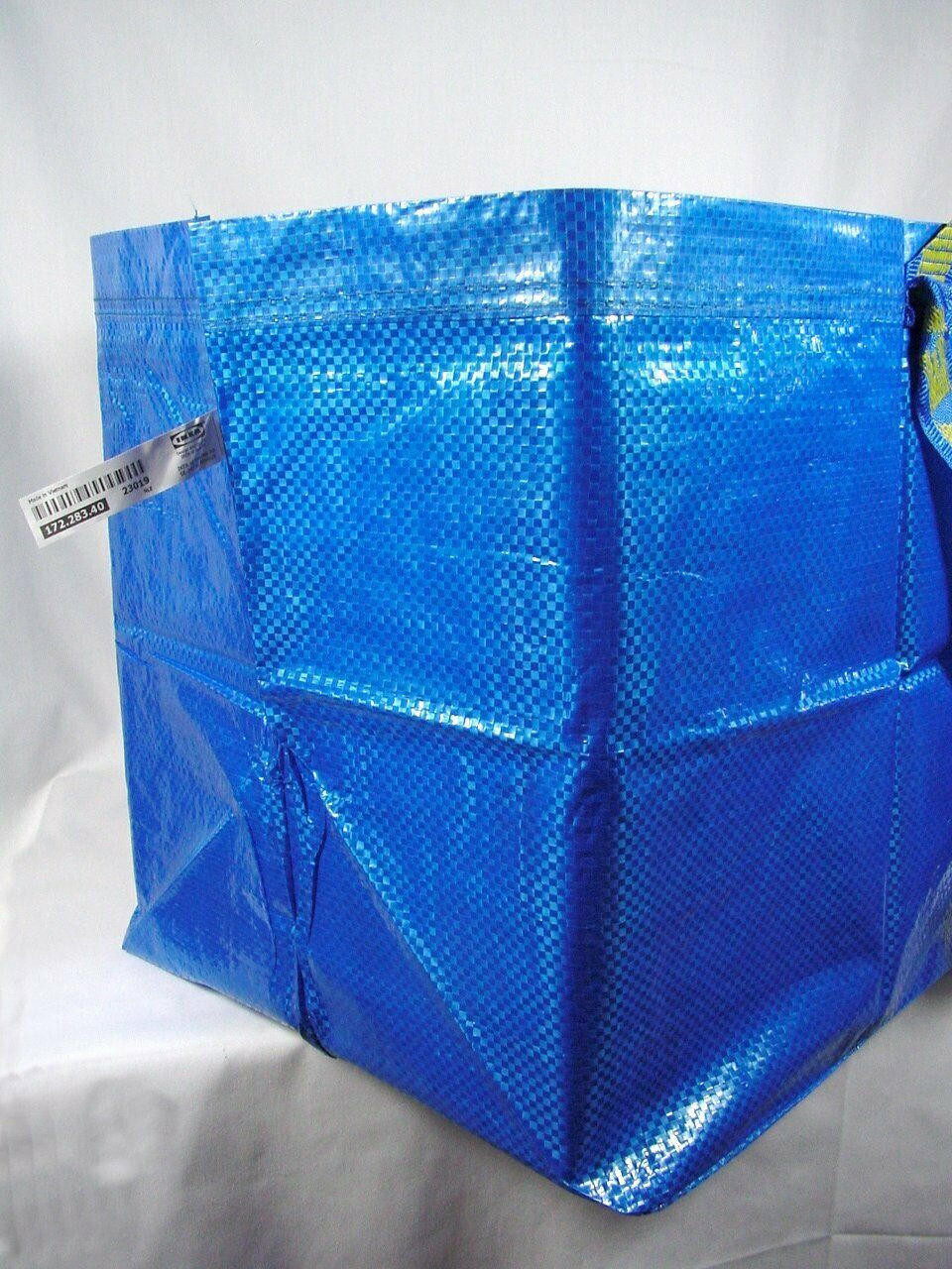 NEW * IKEA Blue BAGS Large Bag Blue REUSABLE TOTE STORAGE FRAKTA 19 Gallon  *SAME DAY SHIPPING*