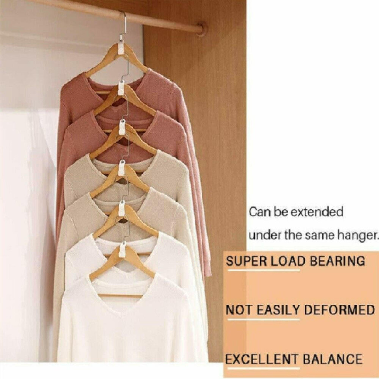 Segawe Premium Quality Clothes Hangers (100 Pack) Plastic Gallus Shirt  Hanger