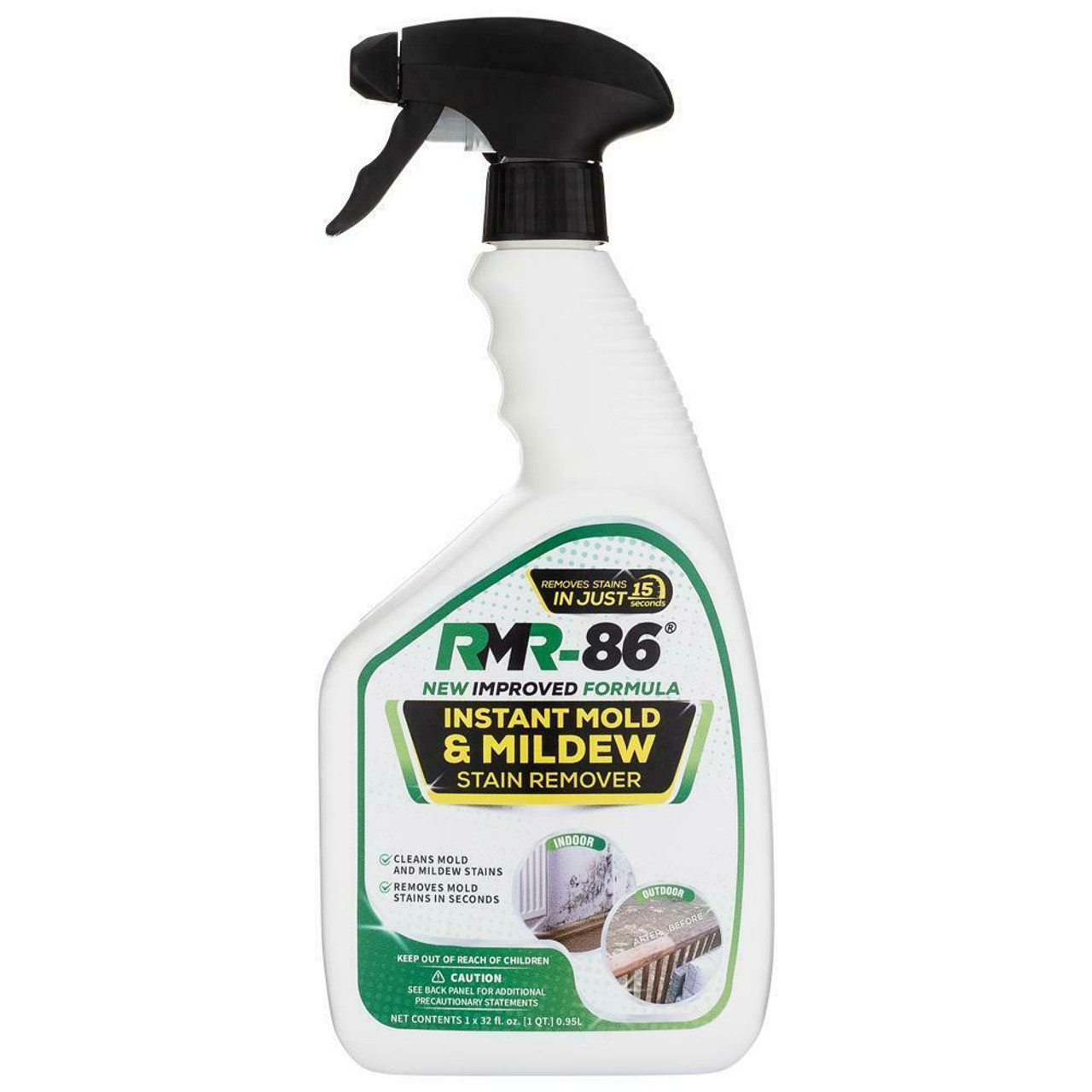 RMR-86 Instant Mold and Mildew Stain Remover Spray - Scrub Free Formula -  Redstag Supplies