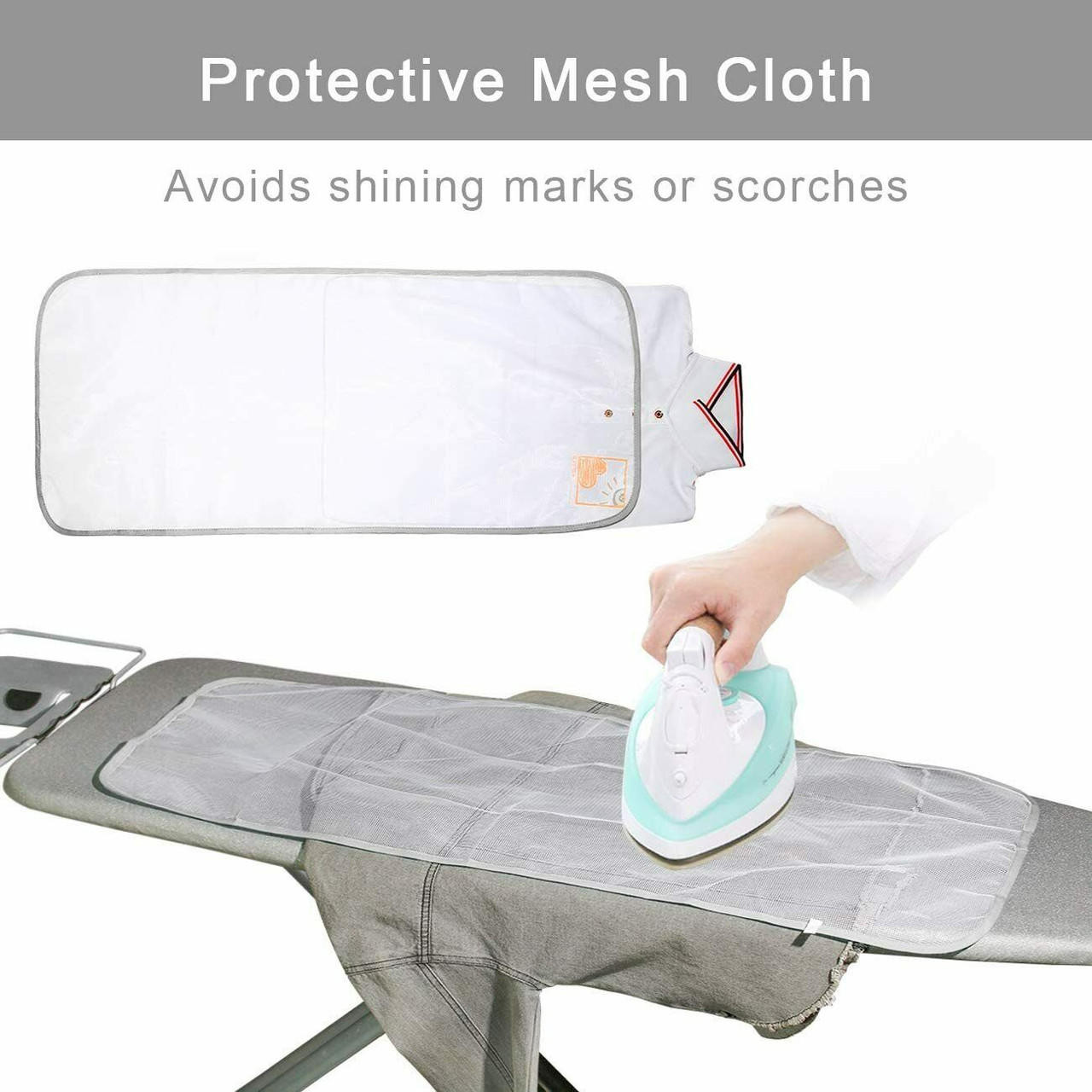 Generic Protective Ironing Mesh Pressing Pad, Pressing Cloth For