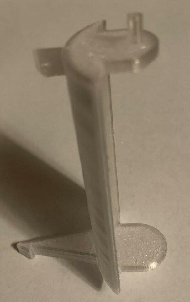 Electrolux / Frigidaire 137146000 Washer Dispenser Drawer Latch 3d