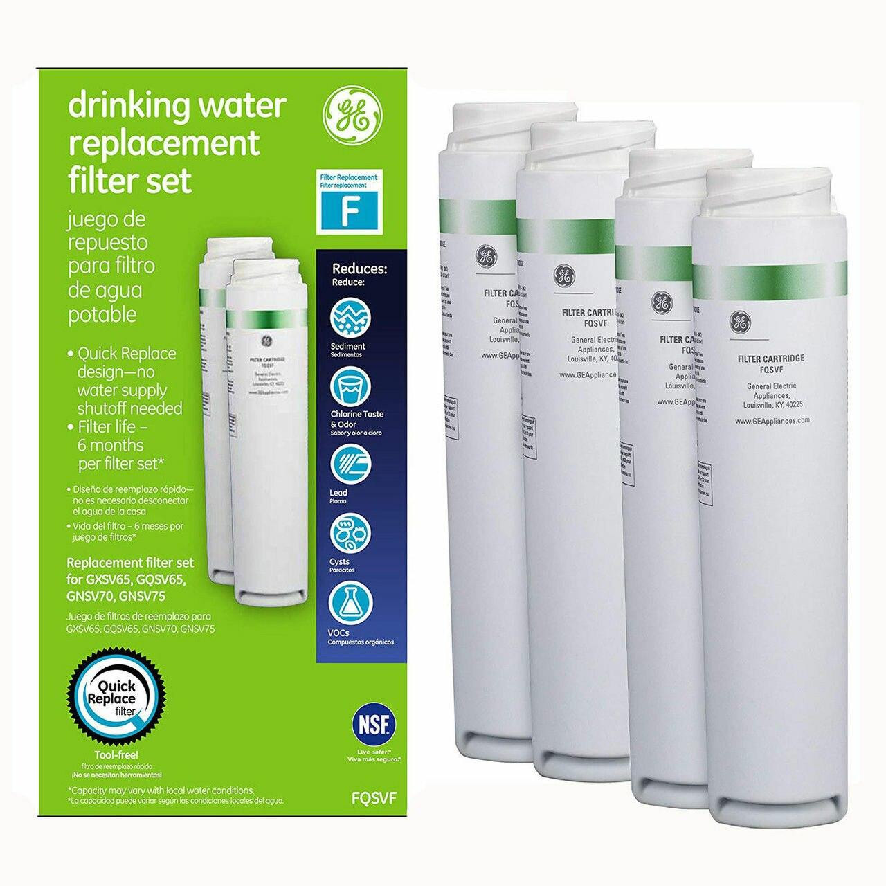 GE FQK2J Under Sink Water Filter Replacement