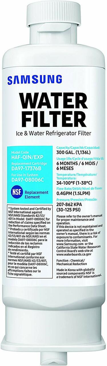 Samsung Refrigerator Water Filter DA9717376B (HAFQIN/EXP)