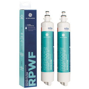 (2 Pack) GE RPWF Refrigerator Water Filter - without RFID Chip