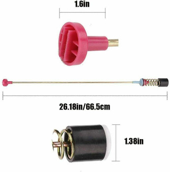 4pcs DC97-05280W Washer Suspension Rod Kit for Samsung/OEM Washer Damper