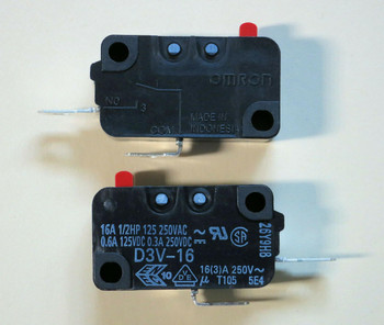 Two 2 GE Microwave Door Switches WB24X823 WB24X829 WB24X10029 WB24X10047
