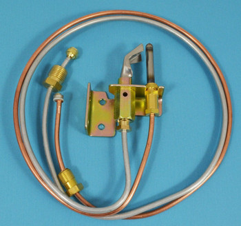 Water Heater Pilot Assembly includes pilot thermocouple and tubing propane LP