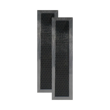 2 Pack Compatible With GE JX81D Charcoal Carbon Microwave Filter Replacements