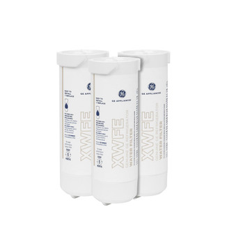3 Pack GE XWFE Refrigerator Water Filter