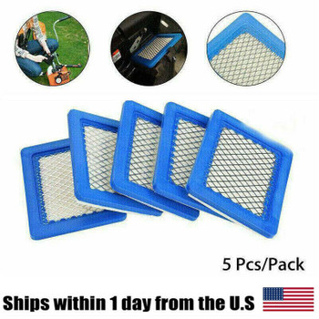 5PCS Air Filter Lawn Mower Filters For BriggsandStratto