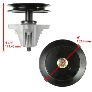 Spindle Assembly for MTD 918-04822 918-04950 918-04889 618-04822 918-04822A Spindle Assembly for MTD 918-04822 918-04950 918-04889 618-04822 918-04822A