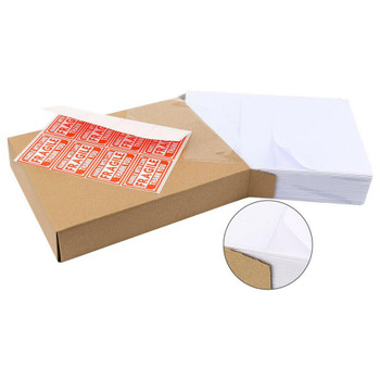 1000 Shipping Labels 8.5x5.5 Rounded Corner Self Adhesive 2 Per Sheet USPS UPS