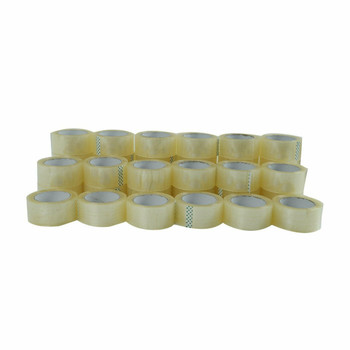 36 ROLLS - 2 INCH x 110 Yards 330 ft Clear Carton Sealing Packing Package Tape