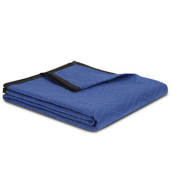 12 Pack Moving Blankets 80 x 72 Pro Economy Blue Shipping Furniture Pads 12 Pack Moving Blankets 80 x 72 Pro Economy Blue Shipping Furniture Pads