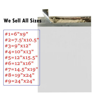 200 10x13 Light Poly Mailer 2 Mil Shipping Mailing Packaging Envelope Bags