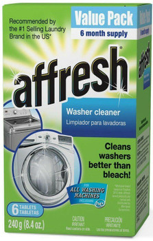 Affresh Washer Cleaner Tablet for Residue/Odor/M