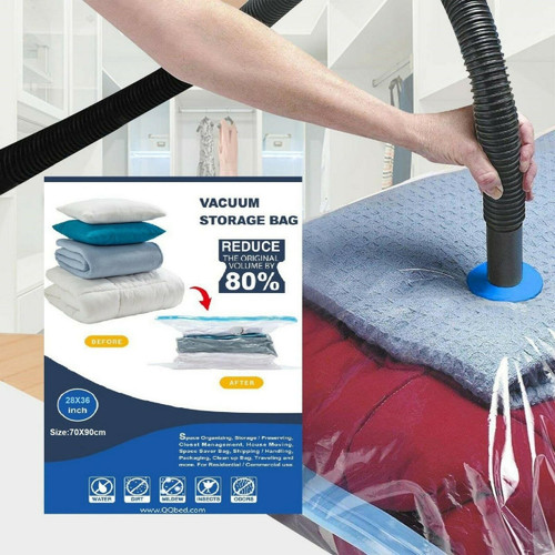 13 PACK 9 Large XL Vacuum Seal Space Saver Storage Bags Bonus 4 Travel Bags