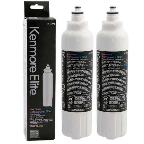 (2 Pack) Kenmore 46-9490 Water Filter ADQ73613401 ADQ73613402