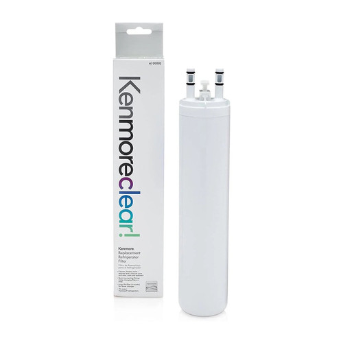 Kenmore 46-9999 Refrigerator Water Filter, 1-Pack, 253 Series, kenmore 9999 filter, white color.