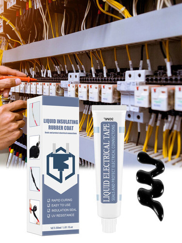 Liquid Electrical Tape Waterproof Temperature Resistant Insulation Sealant 30ml Liquid Electrical Tape Waterproof Temperature Resistant Insulation Sealant 30ml