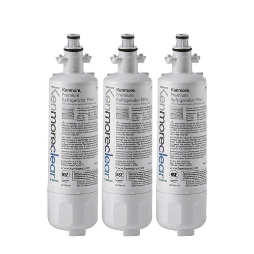3 Pack Kenmore 46-9690 Water Filter ADQ36006101 ADQ36006102