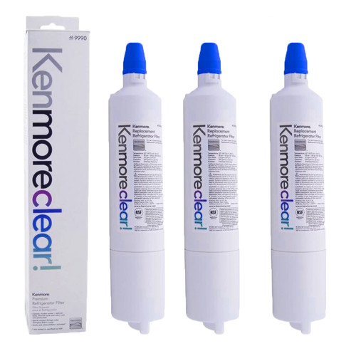 (3pk) Kenmore 46-9990 Compatible With 5231JA2006A, 5231JA2006B, 5231JA2006E, 5231JA2006F Refrigerator Water Filter