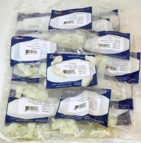 #80040-20PAK Washer Agitator Dogs Whirlpool and Kenmore 80040 285770